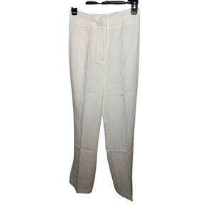 DÔEN White Trouser Pants XS Womens Career Casual‎ Minimalist Office